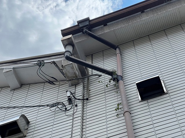 軒先の雨樋